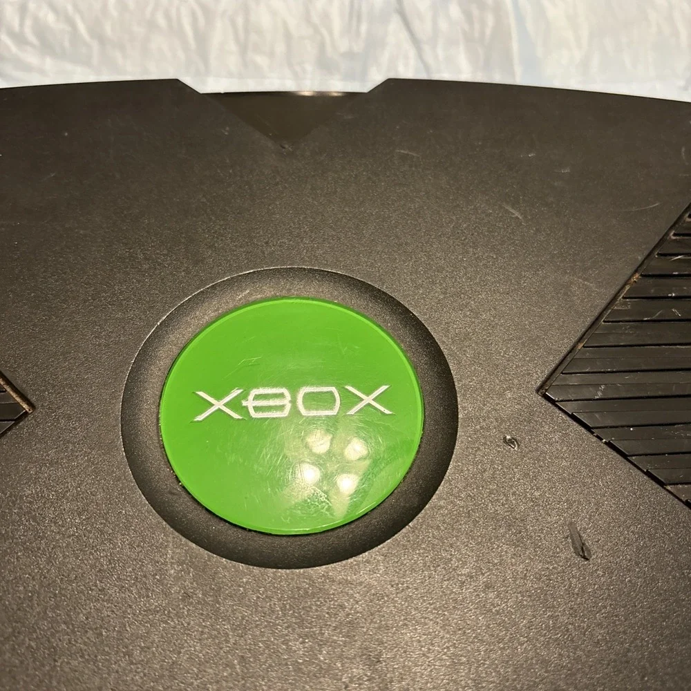 Microsoft Original Xbox Console Only Black OG Xbox Untested
